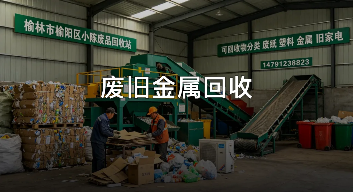 废旧金属回收 · 榆林市榆阳区小陈废品回收站官方服务认证